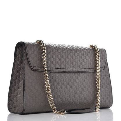 Gucci Soft Microguccissima Medium Emily Chain Shoulder Bag Loess 3 of 9