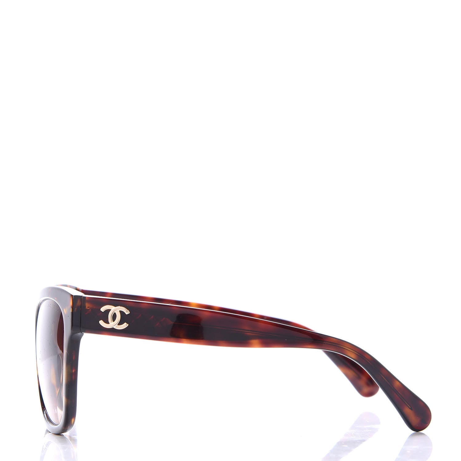 Chanel Acetate Runway Square Sunglasses 5380 Dark Tortoise 3 of 8