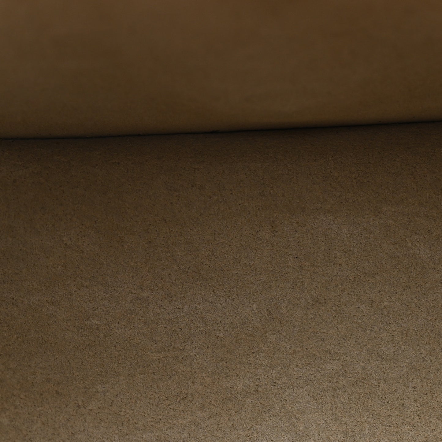 Calfskin Suede Medium Nile Bracelet Bag Caramel