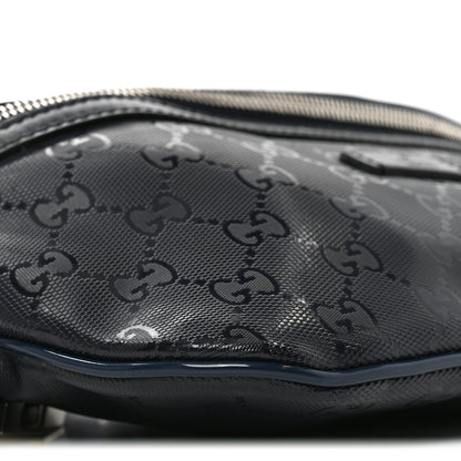 Gucci Imprime Monogram Belt Bag Navy 9 of 10
