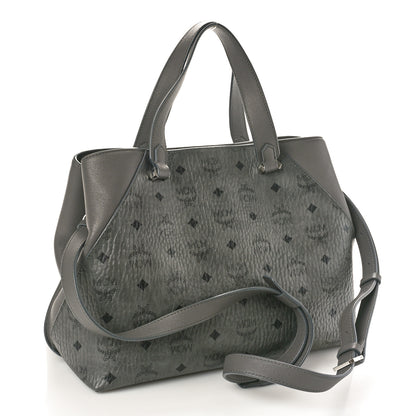 MCM Visetos Large Tote Grey 3 of 11