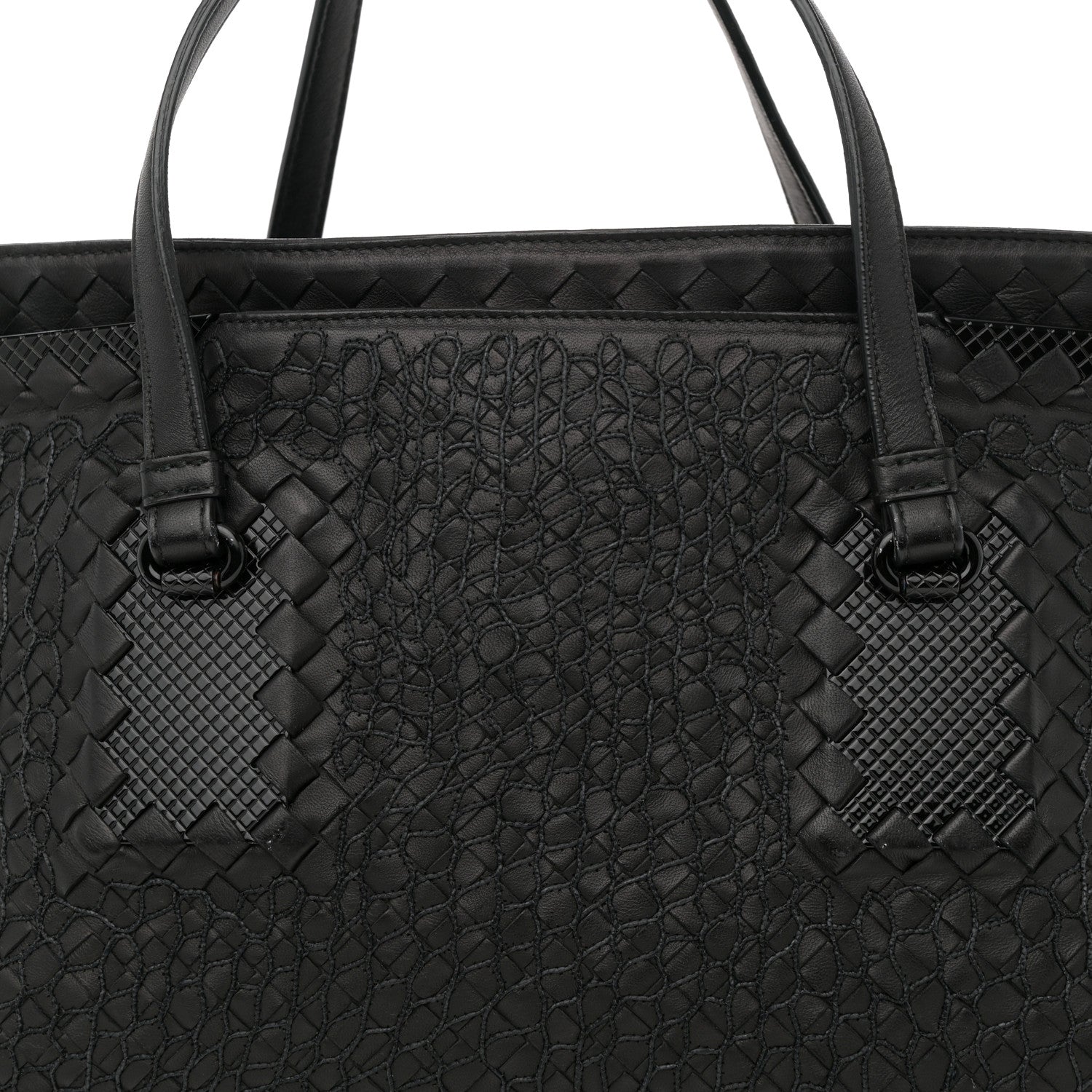 Bottega Veneta Nappa Intrecciato Tote Black 10 of 14