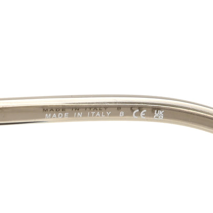 Chanel Acetate Metal Logo Oval Sunglasses 5565 Light Grey 6 of 8