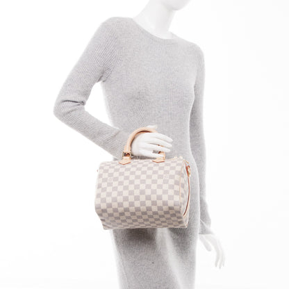 Louis Vuitton Damier Azur Speedy Bandouliere 25 3 of 9