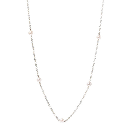 Tiffany 18K Yellow Gold 5mm Elsa Peretti Pearls By The Yard Necklace 1 of 4