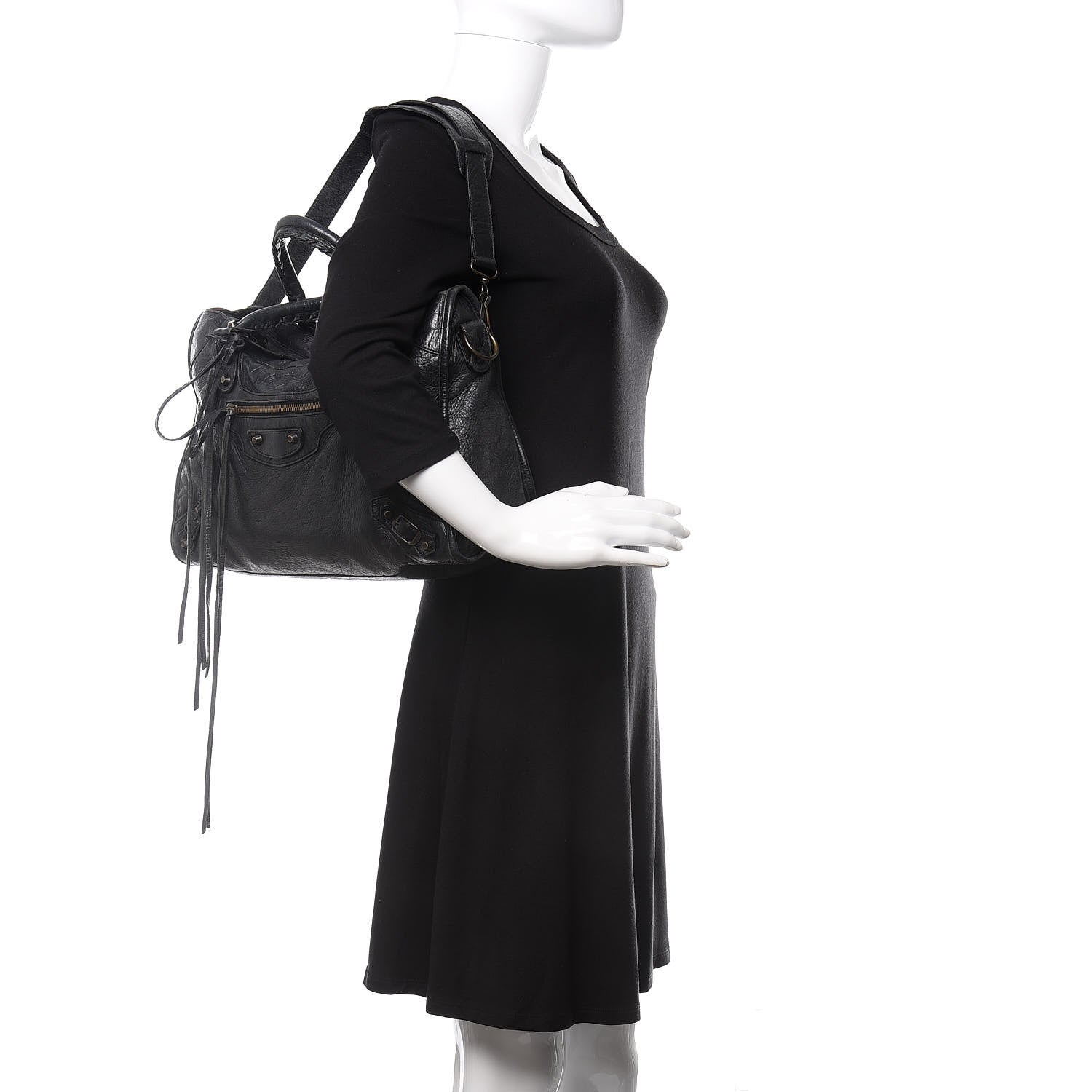 Balenciaga Agneau Classic Hardware City Black 2 of 10