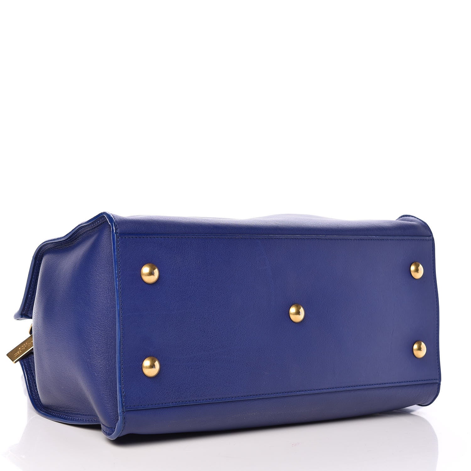 Saint Laurent Calfskin Small Classic Y Cabas Royal Blue 4 of 10