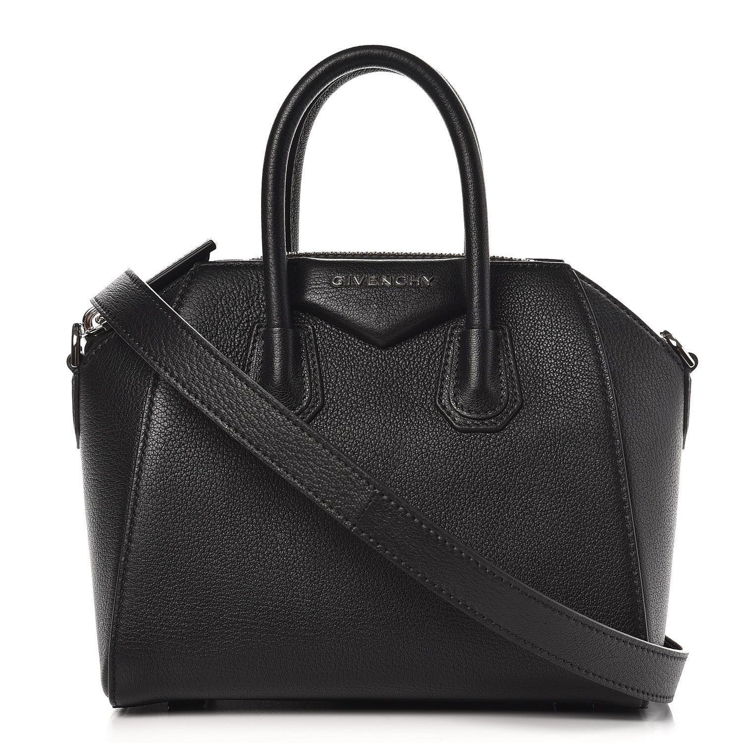 Givenchy Sugar Goatskin Mini Antigona Black 1 of 9