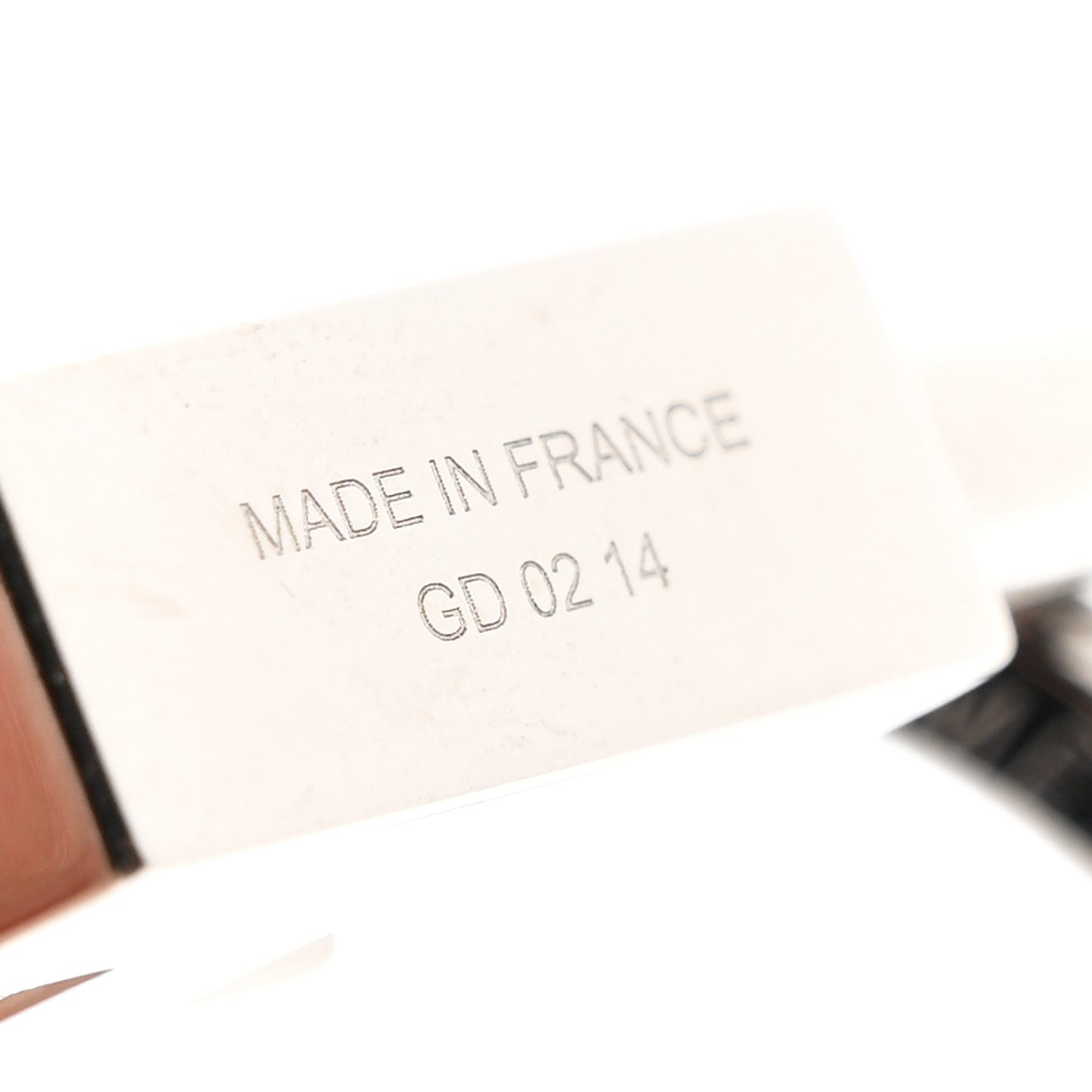 Lacquered Palladium Cadenas Quizz Key Ring Multicolor