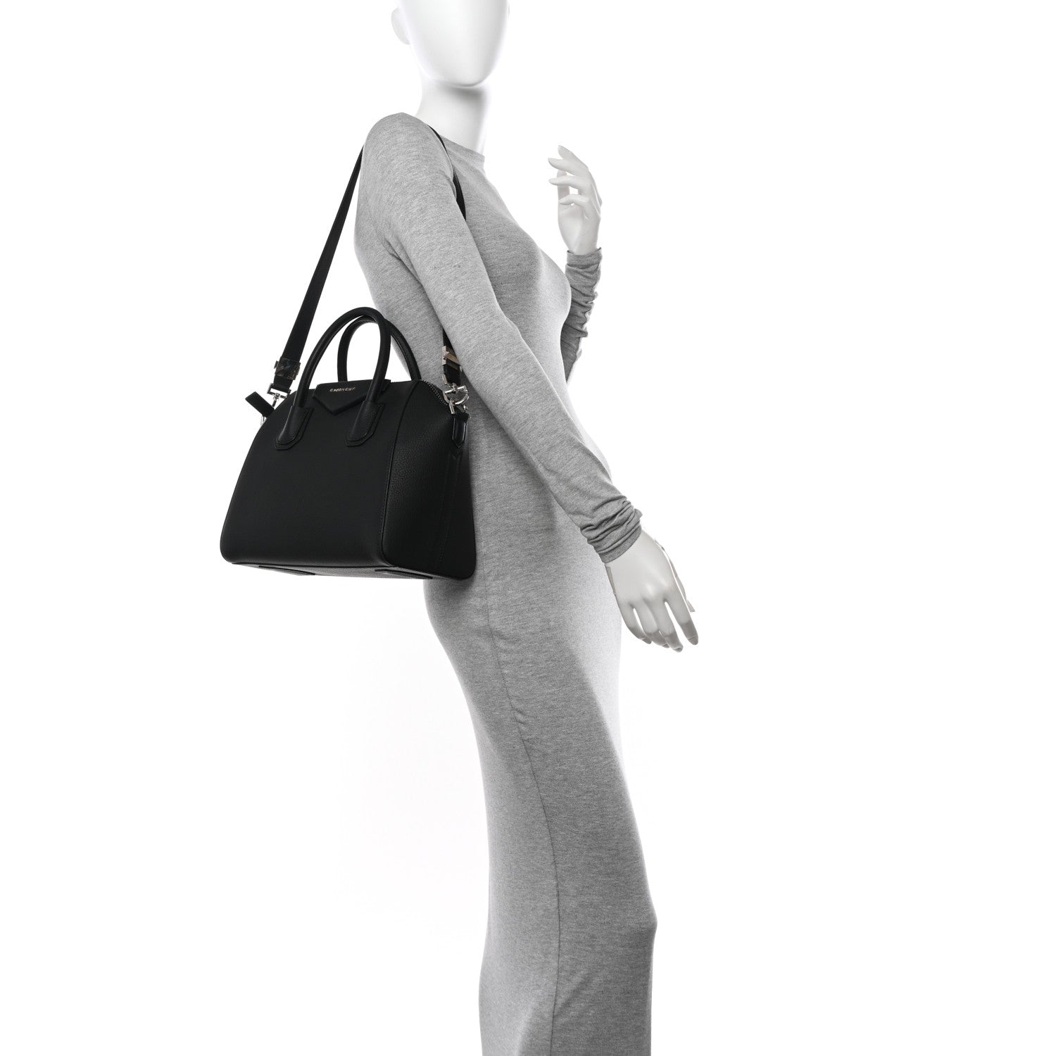 Givenchy Sugar Goatskin Small Antigona Black 2 of 10