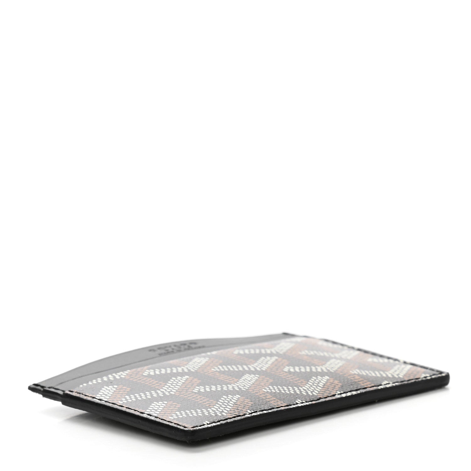 Goyard Goyardine Saint Sulpice Card Holder Black 4 of 8