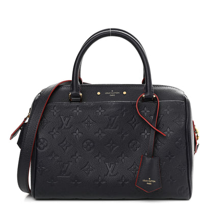 Louis Vuitton Empreinte Speedy Bandouliere 25 NM Marine Rouge 1 of 11