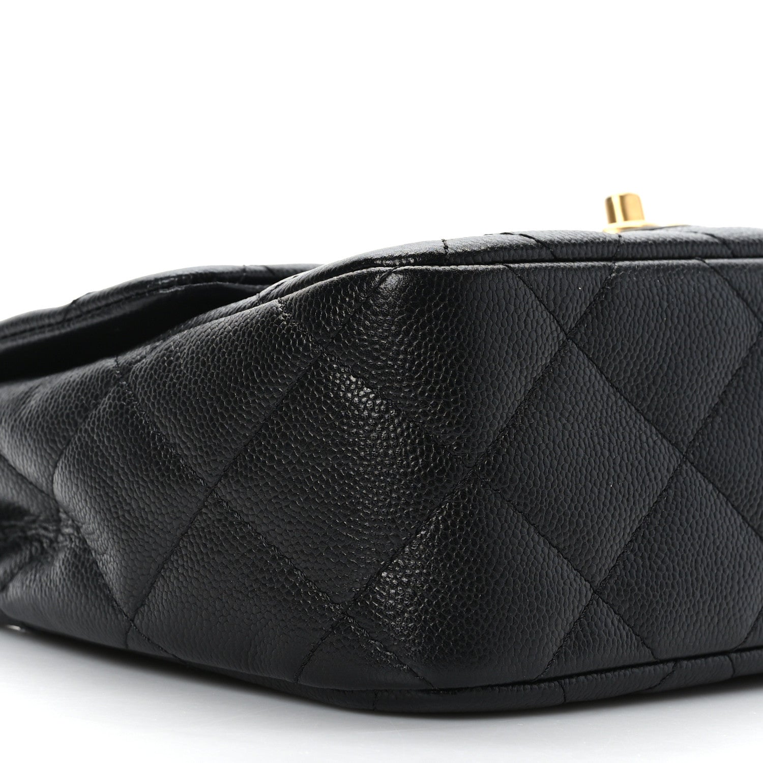 Chanel Caviar Quilted Sweetheart Flap Black 8 of 9