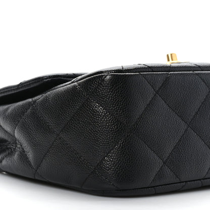 Chanel Caviar Quilted Sweetheart Flap Black 8 of 9