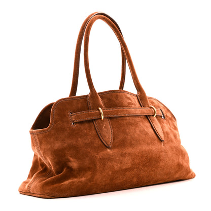 Miu Miu Camoscio Large Aventure Bag 4 of 17