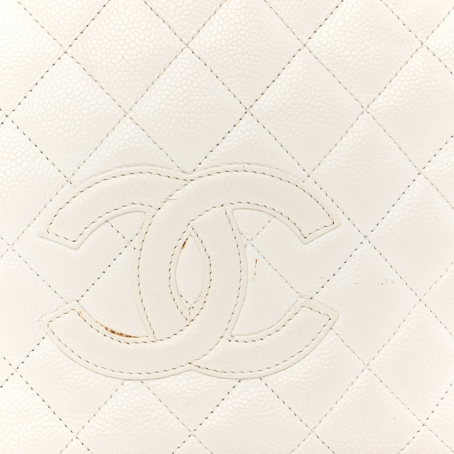 Chanel Caviar Quilted Petit Timeless Tote PTT White 11 of 14