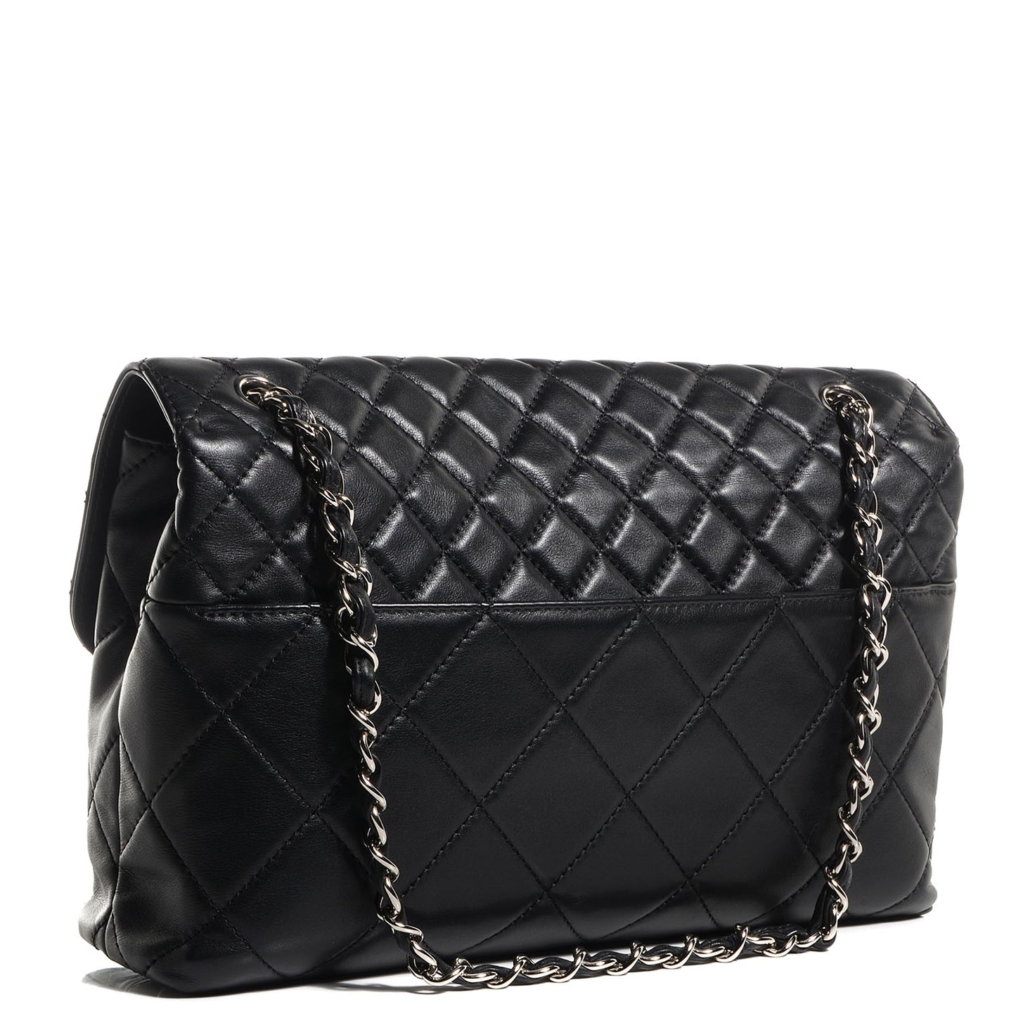 Calfskin Quilted In the Business Flap Black