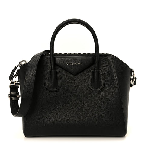 Sugar Goatskin Small Antigona Black