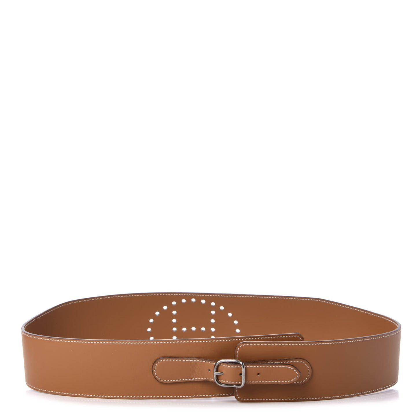 Perforated Evelyne Belt 90 Gold