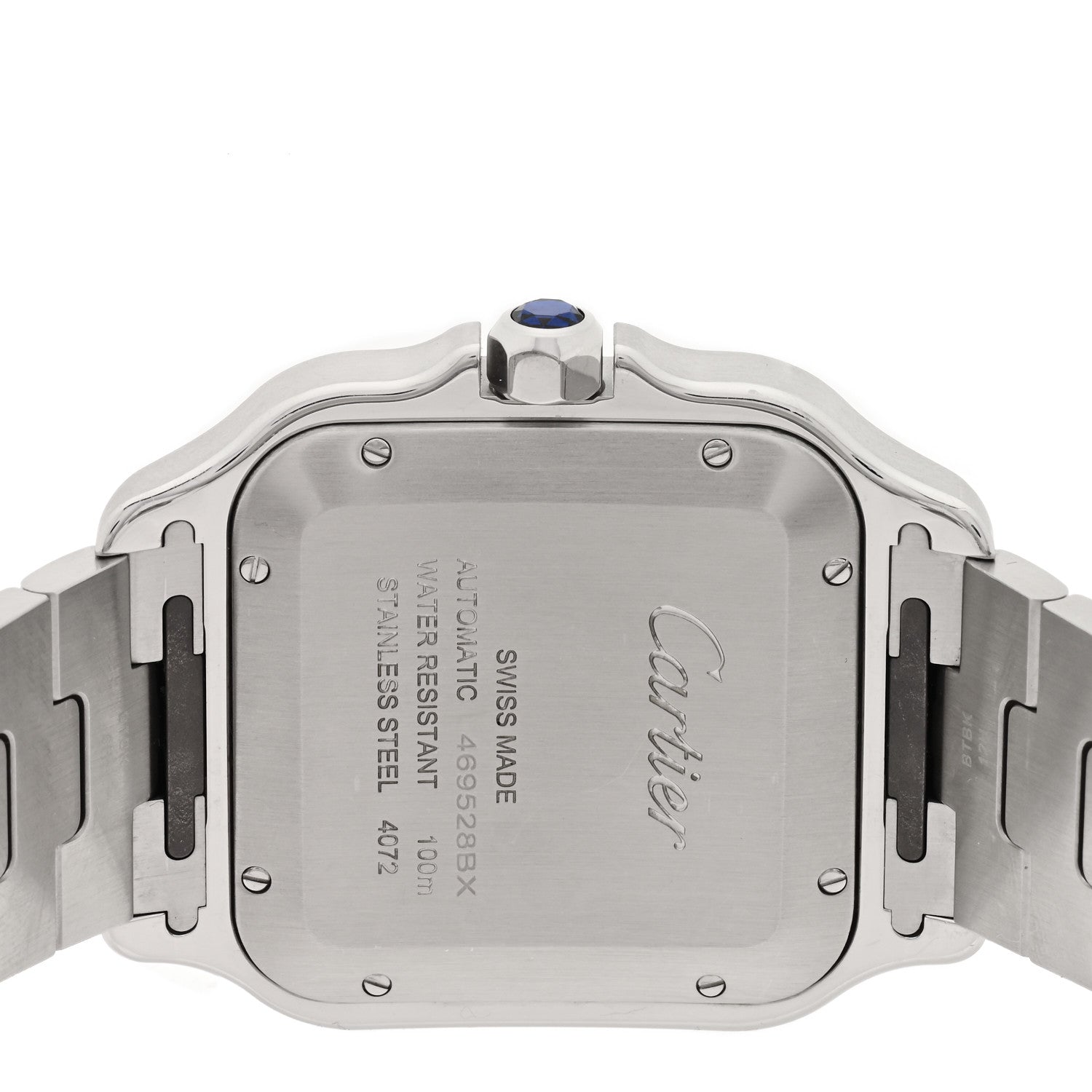 Cartier Stainless Steel 39.8mm Santos De Cartier Automatic Watch 4 of 6