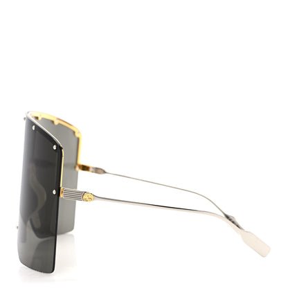 Gucci Star Studded Shield Sunglasses GG1244S Black 3 of 7