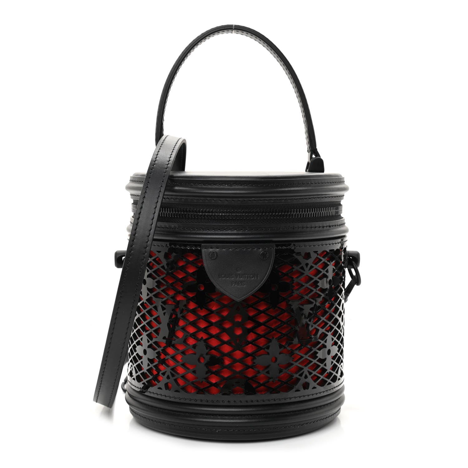 Louis Vuitton Patent Calfskin Monogram Cannes Black 4 of 10