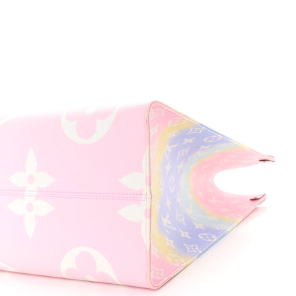 Louis Vuitton Monogram Escale Onthego GM Pastel 9 of 9
