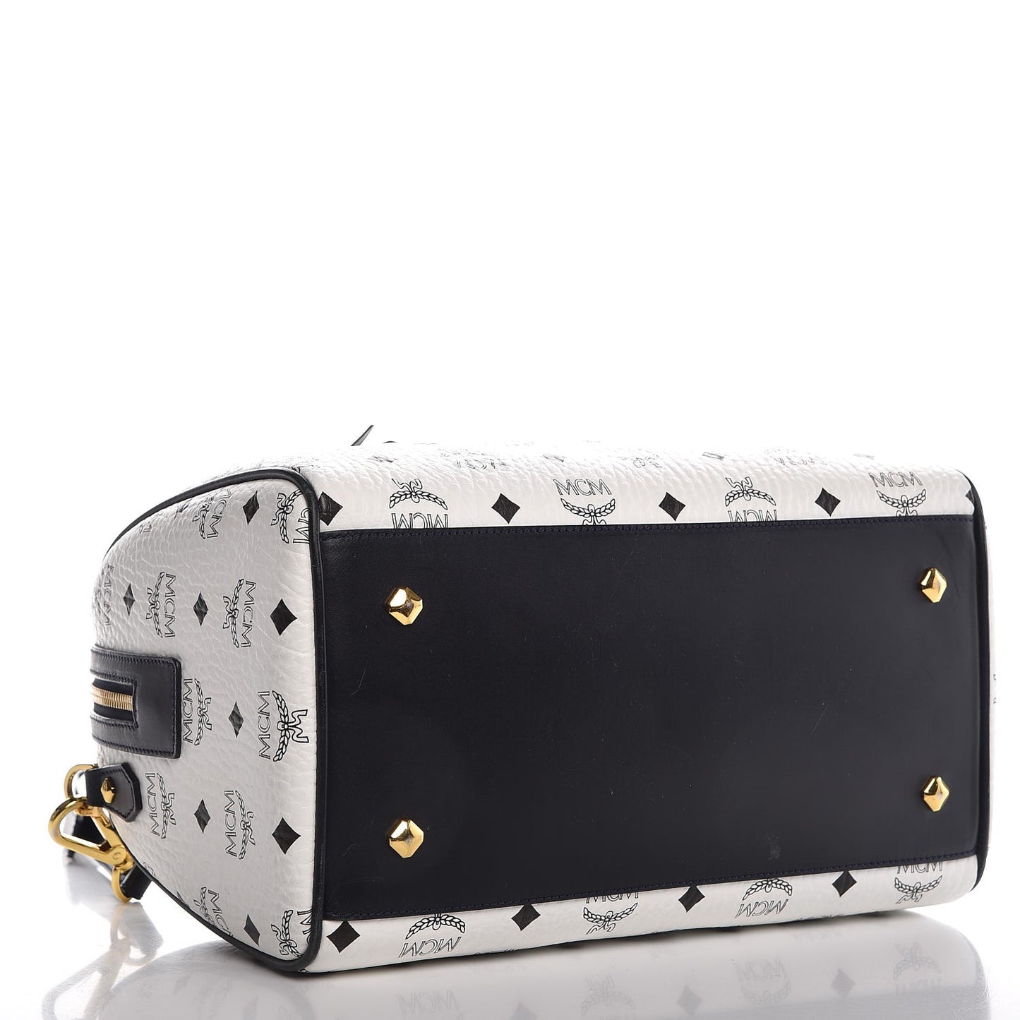 Visetos Heritage Boston Satchel White