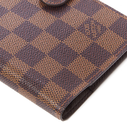 Louis Vuitton Damier Ebene Small Ring Agenda Cover 4 of 7