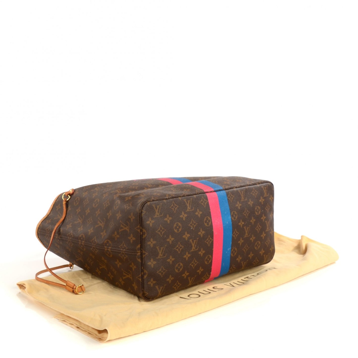 Monogram My LV Heritage Neverfull GM Fuchsia Blue Clair