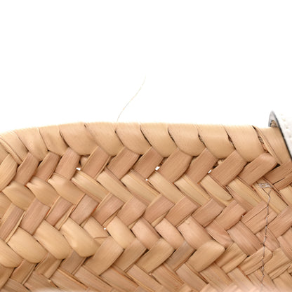 Loewe Raffia Medium Basket Tote Bag Natural White 10 of 10