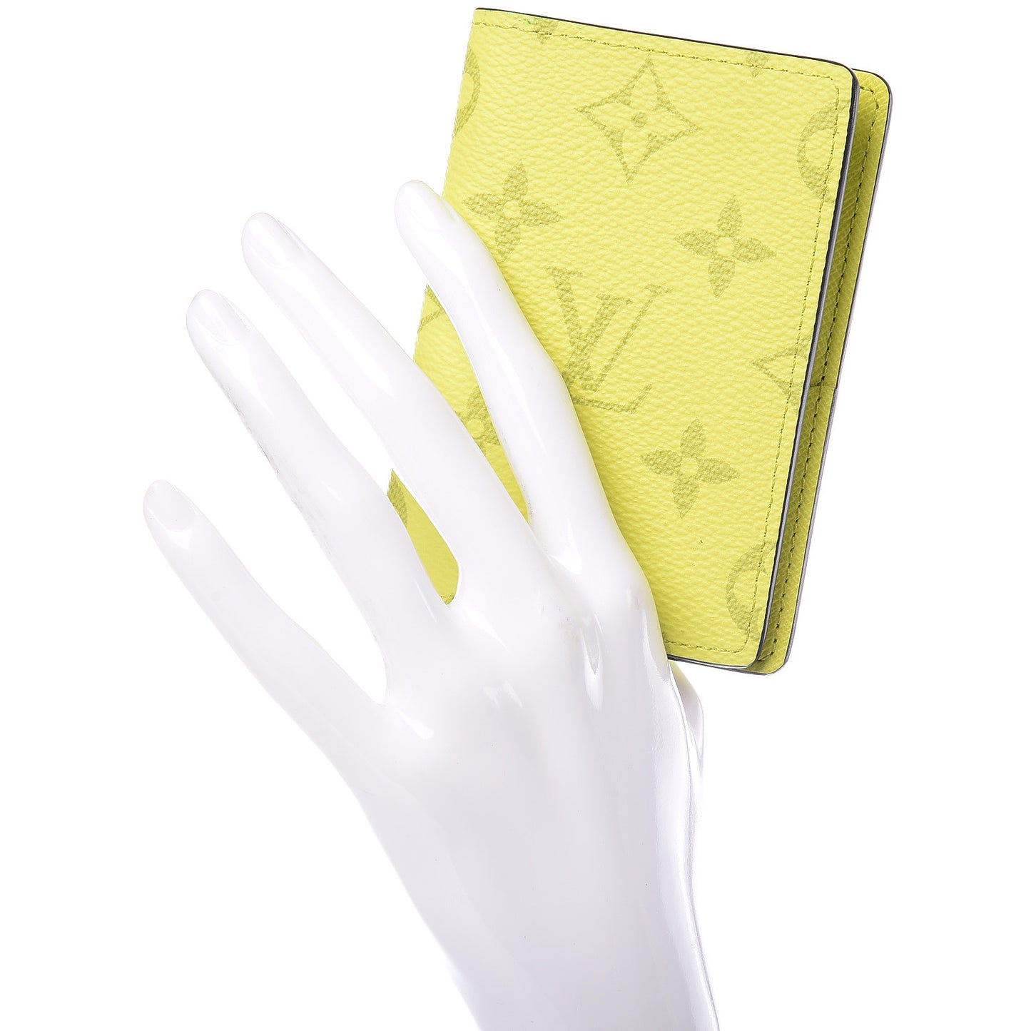 Monogram Taiga Pocket Organizer Yellow