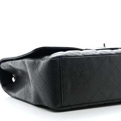 Chanel Caviar Quilted Maxi Single Flap Black 9 of 11