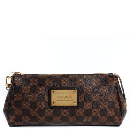Louis Vuitton Damier Ebene Eva Clutch 1 of 8