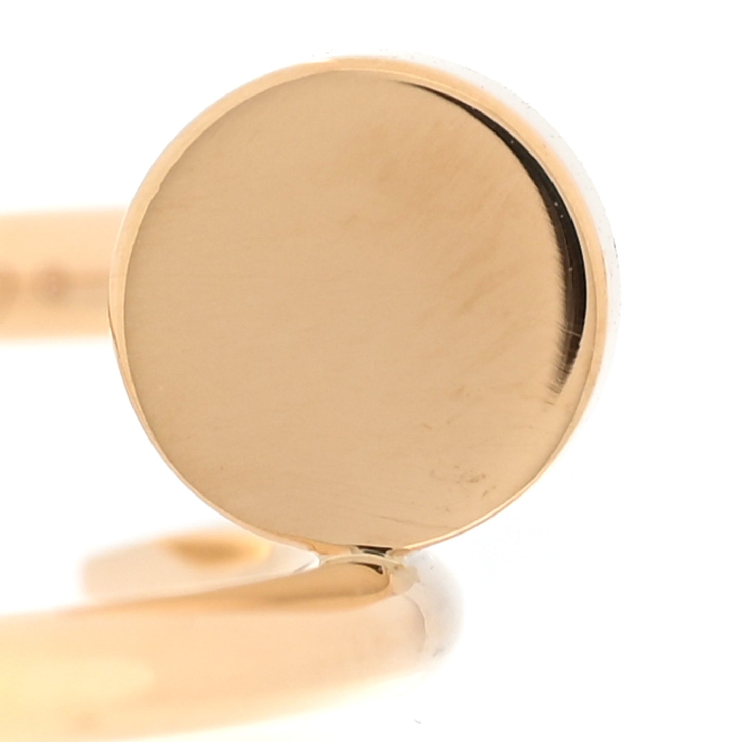 18K Yellow Gold Small Juste Un Clou Ring 58 8.25