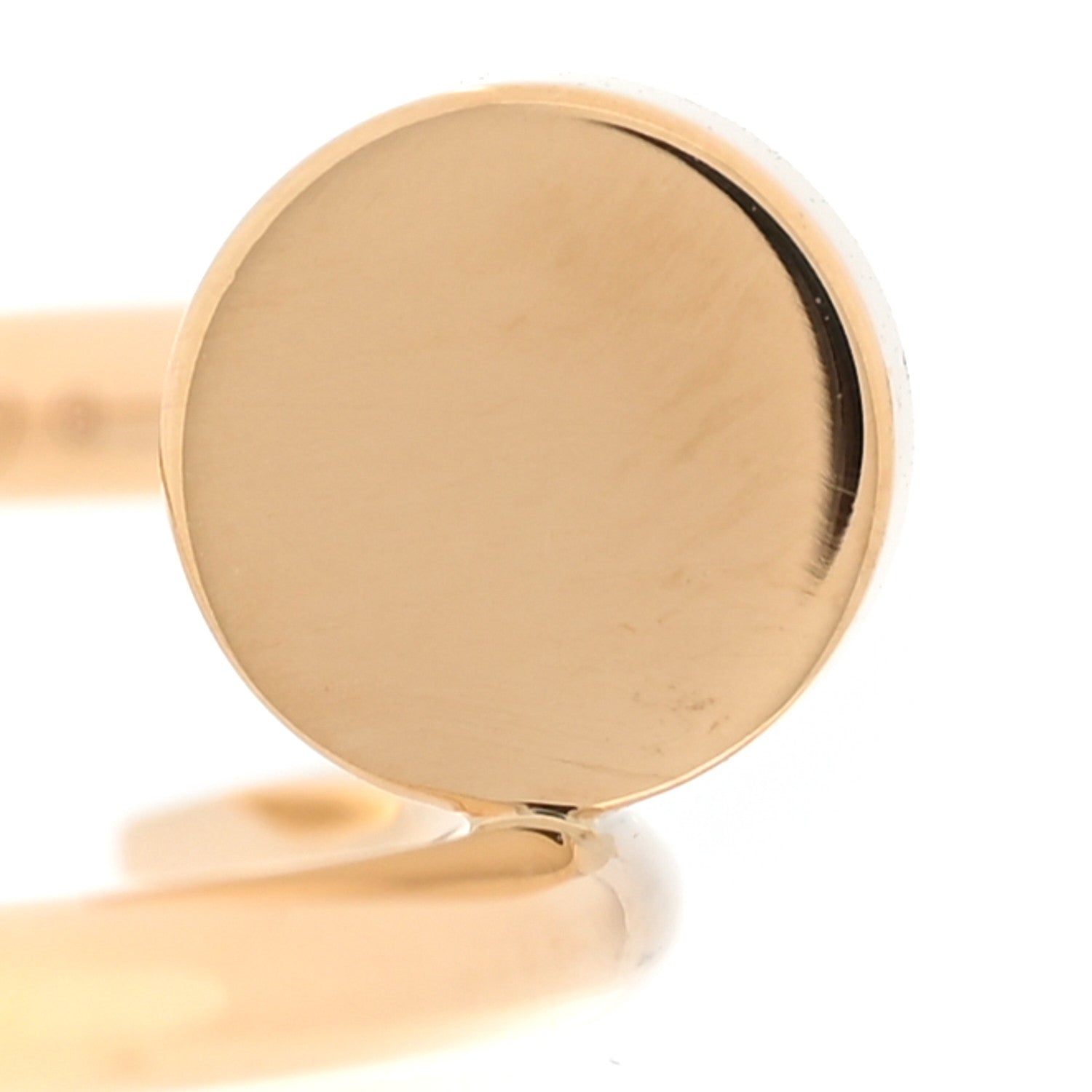 Cartier 18K Yellow Gold Small Juste Un Clou Ring 58 8.25 5 of 6