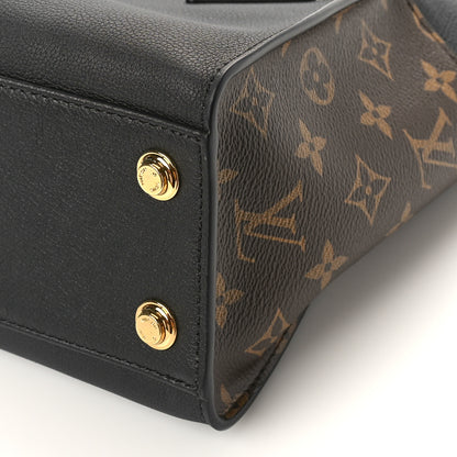 Louis Vuitton Calfskin Monogram On My Side PM Black 8 of 8