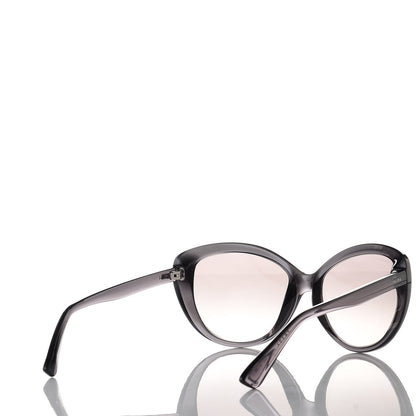 Prada Cat Eye Sunglasses SPR 16S Black Grey 4 of 6