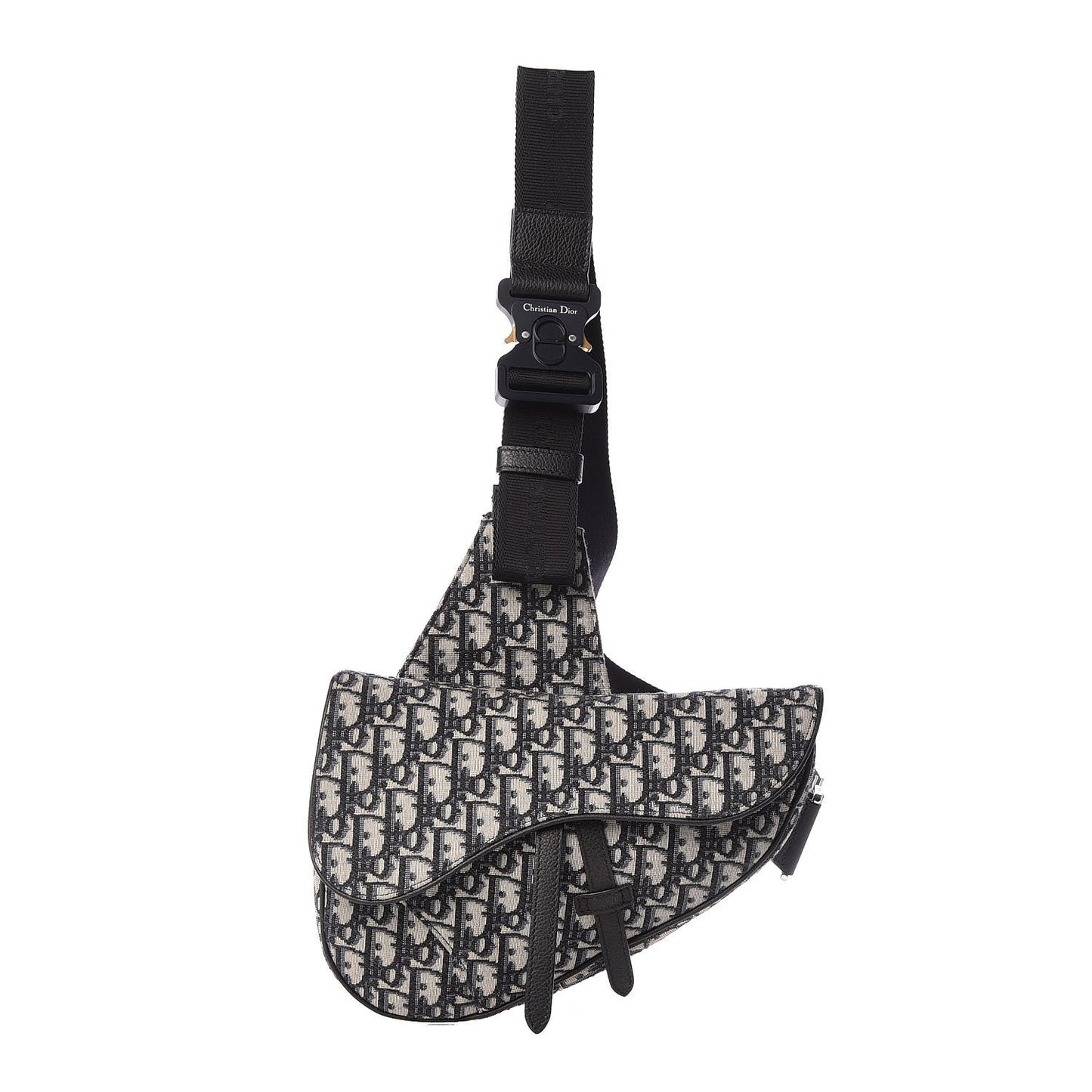 Oblique Saddle Bag Blue