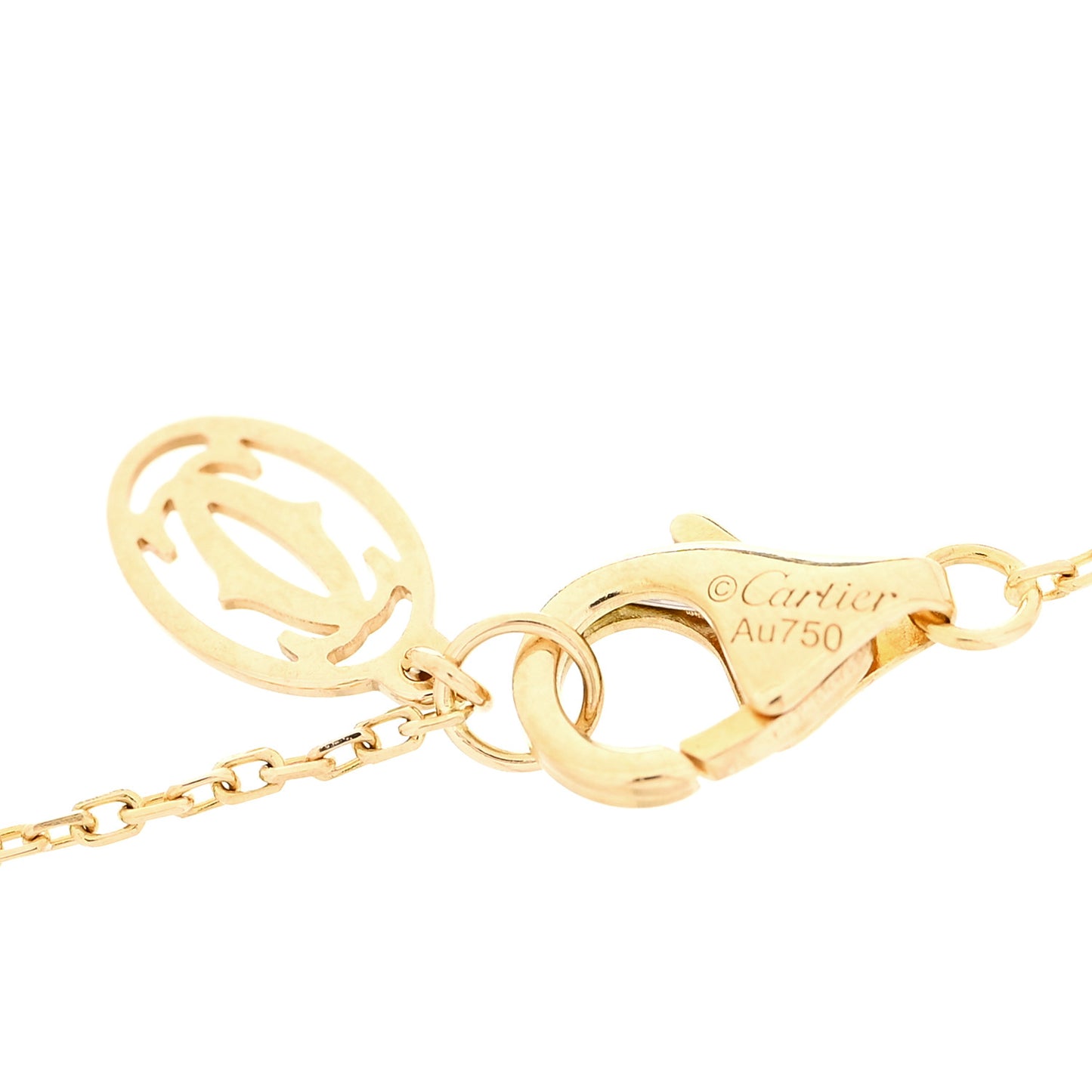 18K Yellow Gold Diamond XS D'Amour Bracelet