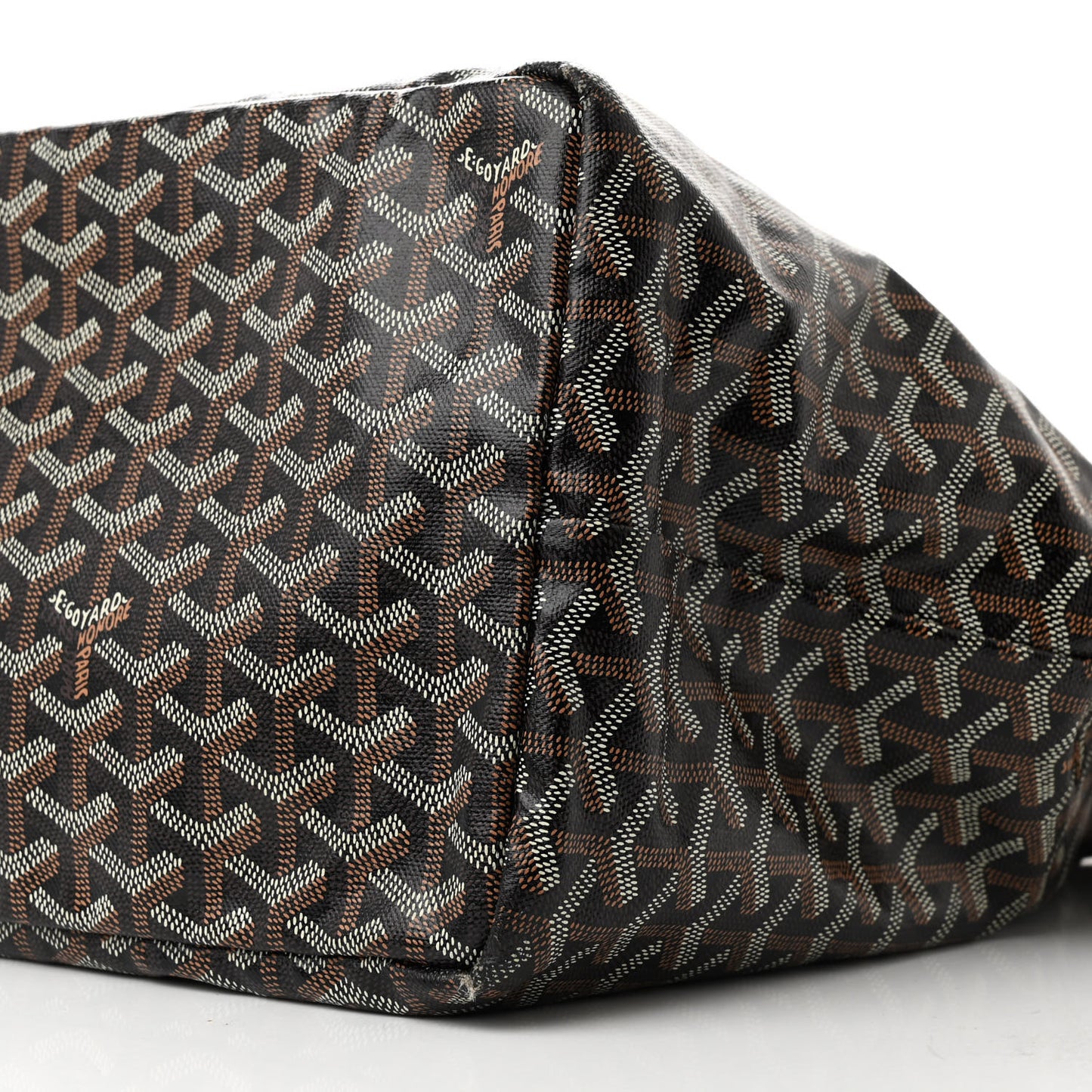Goyardine Saint Louis GM Black Gold