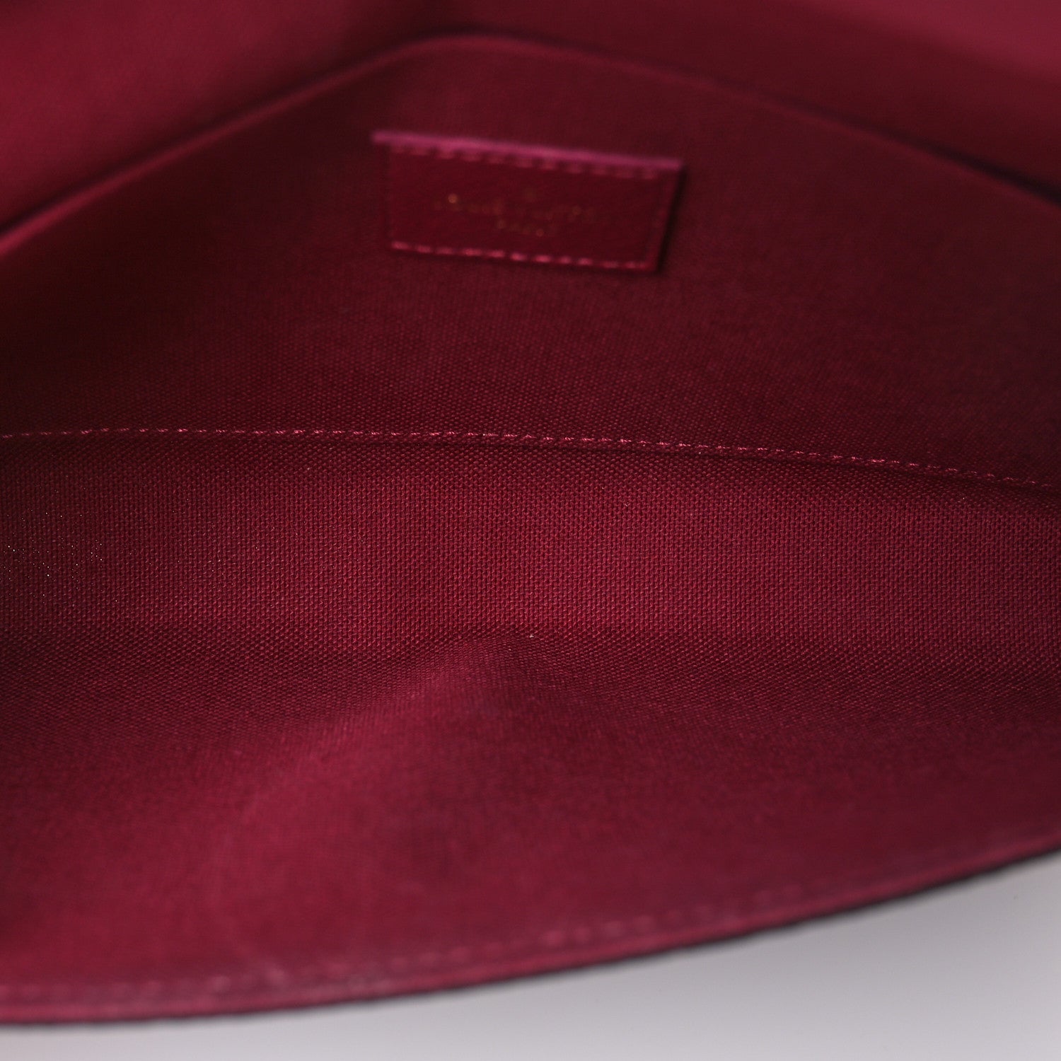 Louis Vuitton Monogram Pochette Felicie Chain Wallet Fuchsia 5 of 13