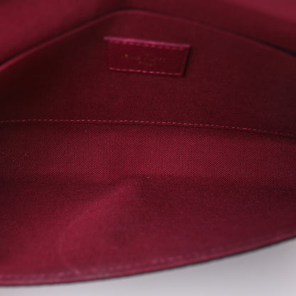 Louis Vuitton Monogram Pochette Felicie Chain Wallet Fuchsia 5 of 13