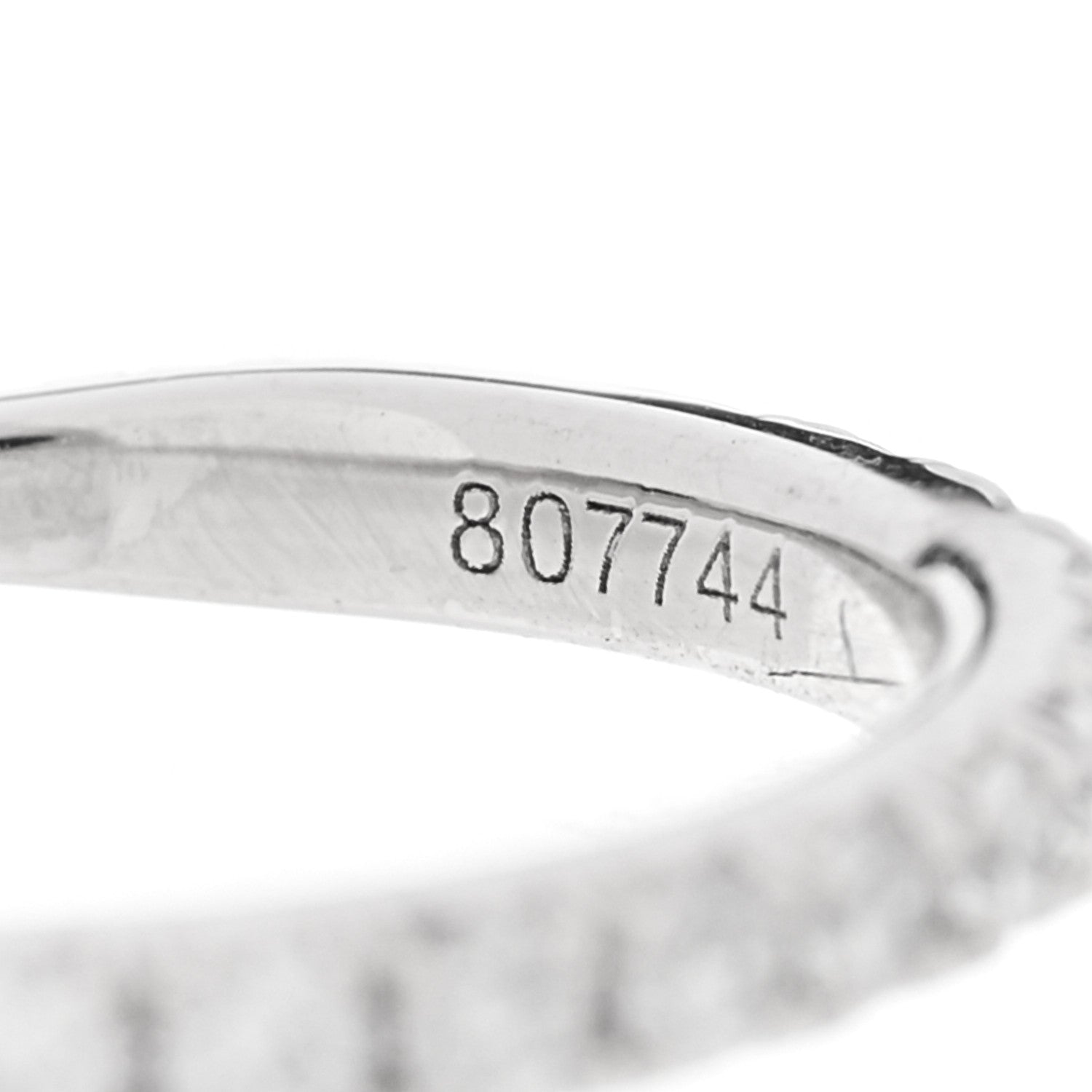 Harry Winston Platinum Diamond Eternity Wedding Band Ring 47 4.25 4 of 6