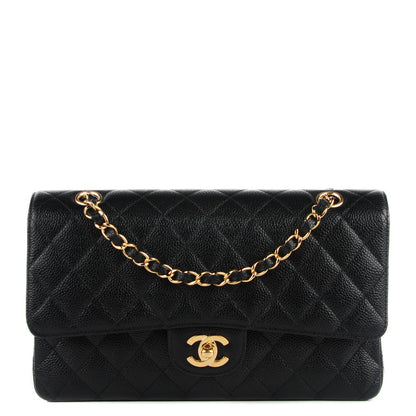 Chanel Caviar Quilted Medium Double Flap Black 1 of 8