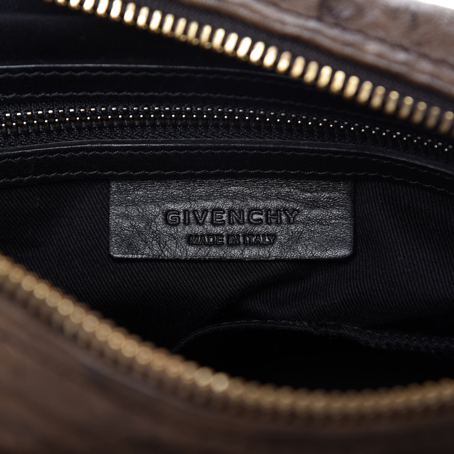 Givenchy Tumbled Sheepskin Medium Pandora Charcoal 8 of 16