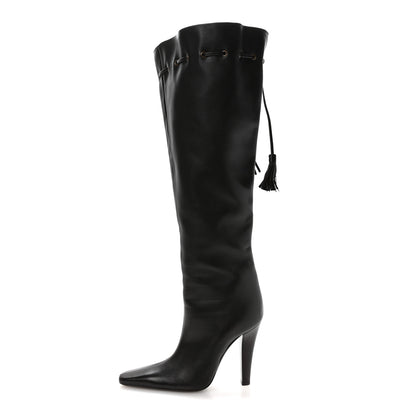 Saint Laurent Knee High Boots 38.5 1 of 8