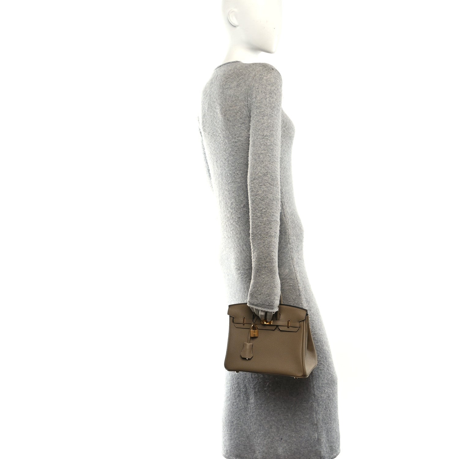 Hermes Togo Birkin 25 Beige Marfa 2 of 11