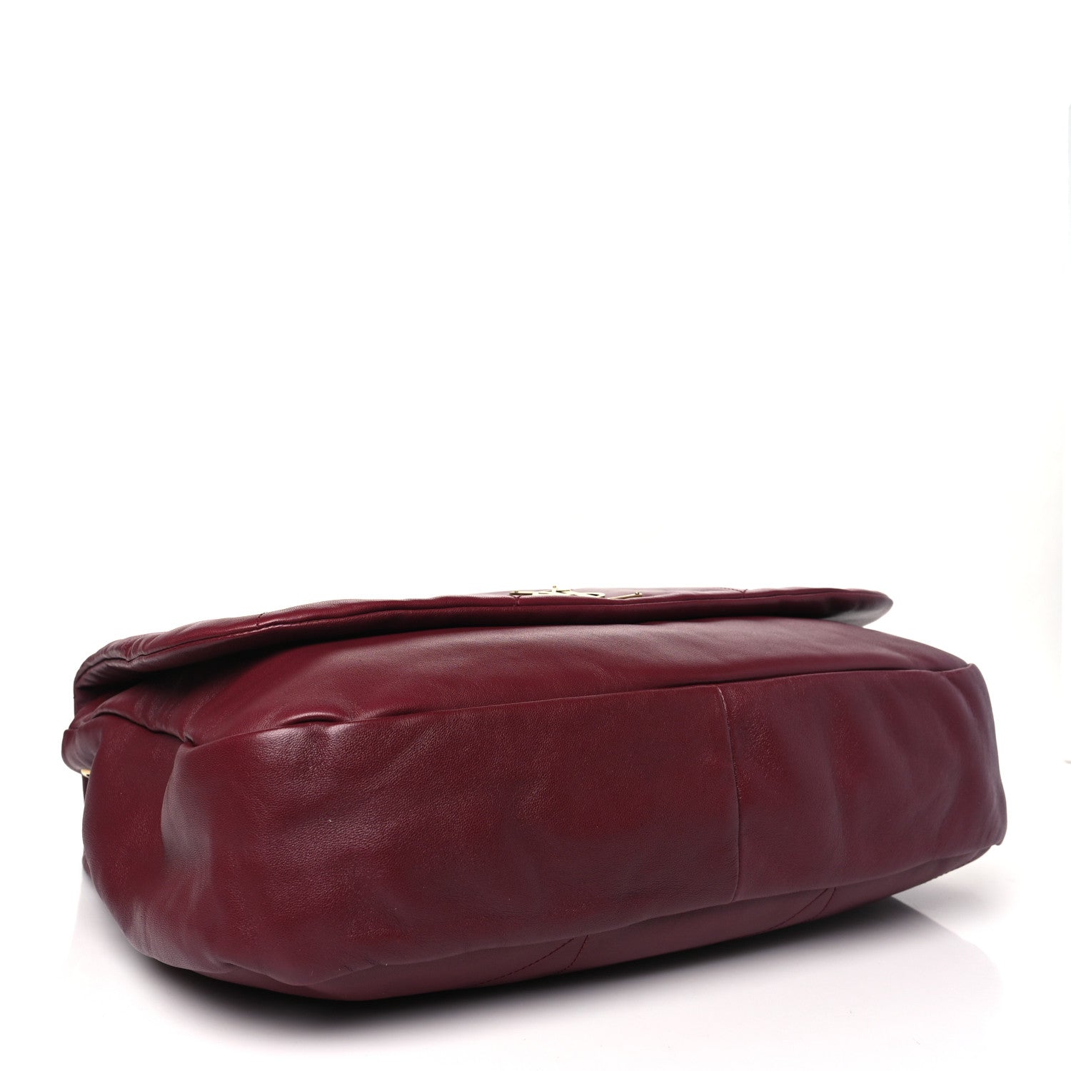 Saint Laurent Lambskin Matelasse Monogram Large Jamie 4.3 New Dark Bordeaux 4 of 10