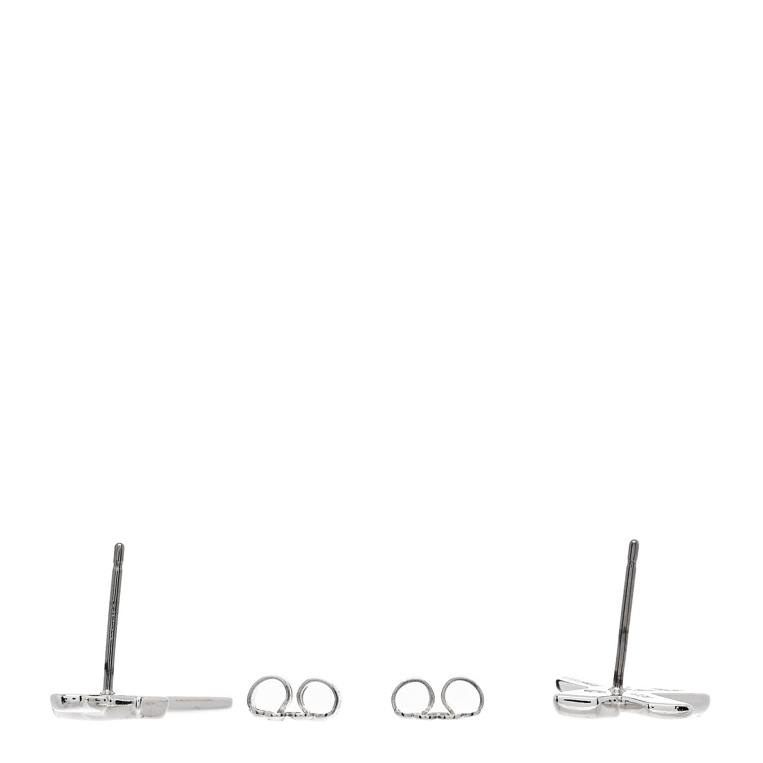 Tiffany Sterling Silver Paloma Picasso Graffiti X Earrings 3 of 5